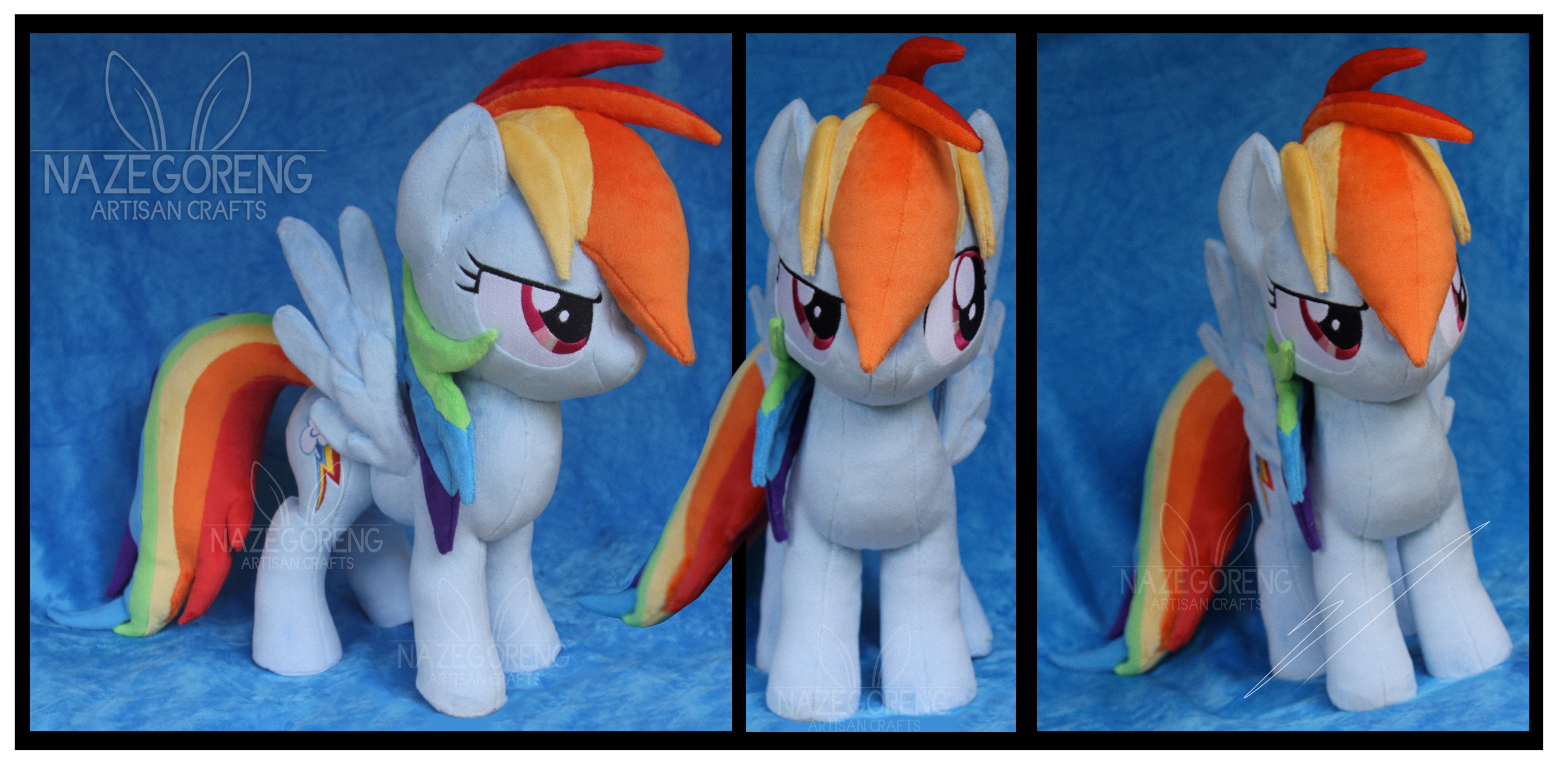 Rainbow Dash Custom Plush