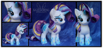 SOLD: Rainbow Power Rarity Plush by NazFX