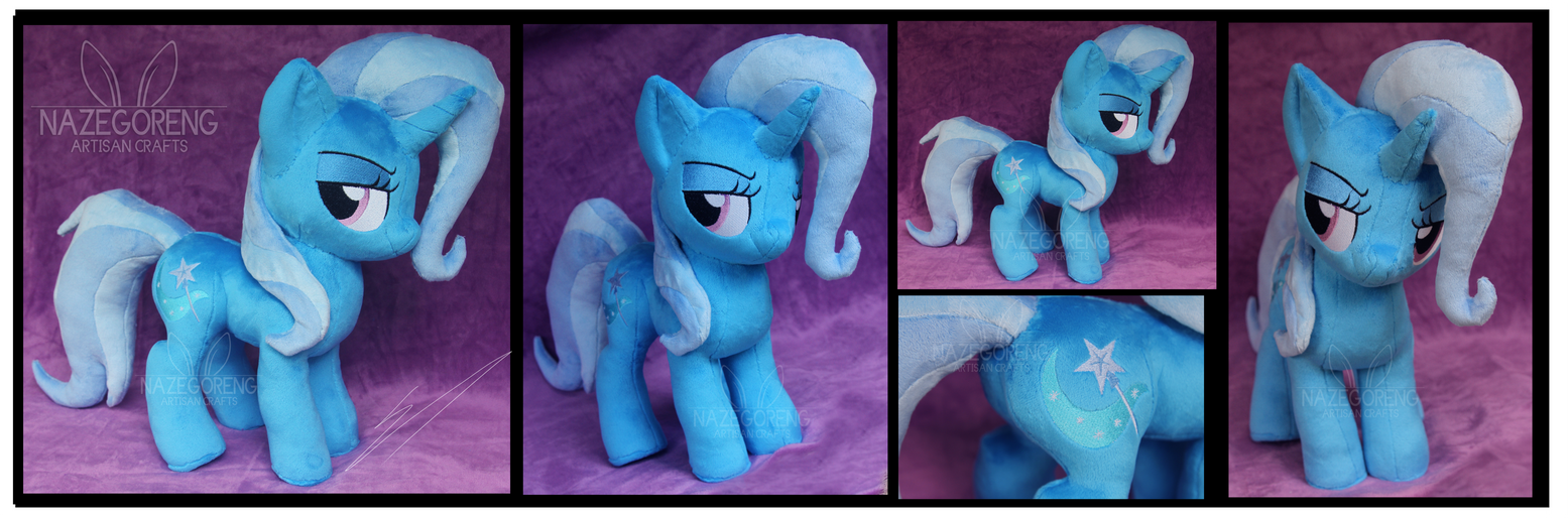 Trixie Lulamoon Custom Plush by Nazegoreng