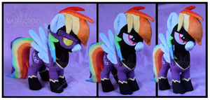 Shadowbolt Rainbowdash Custom Plush