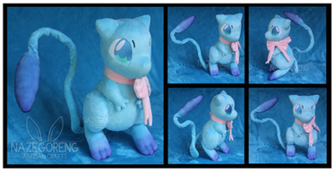 Shiny Mew OC Custom Plush