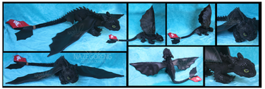 Toothless Custom Plush