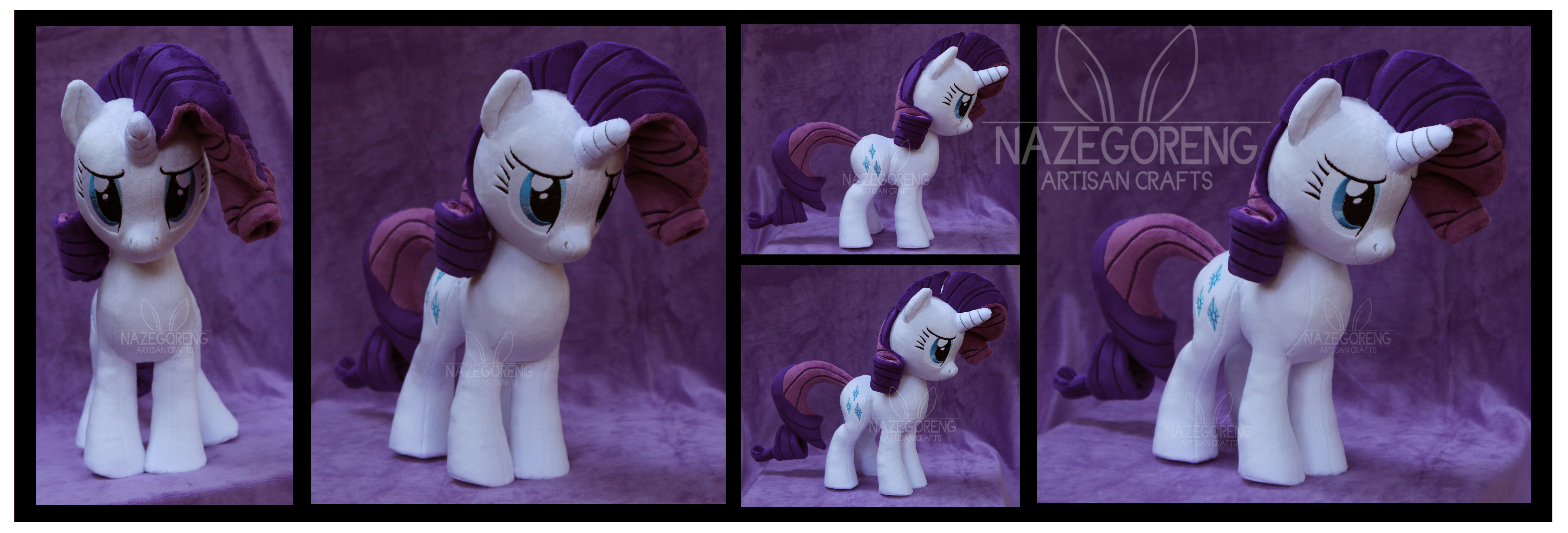 Rarity Custom Plush