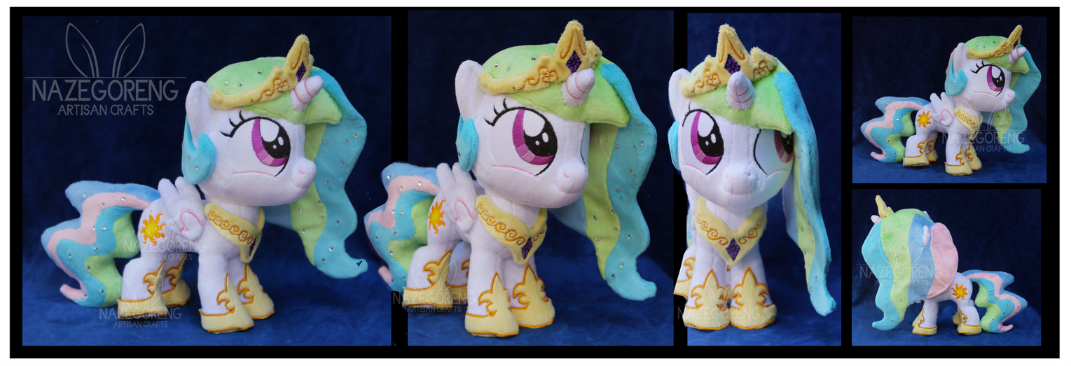 Filly Celestia Custom Plush