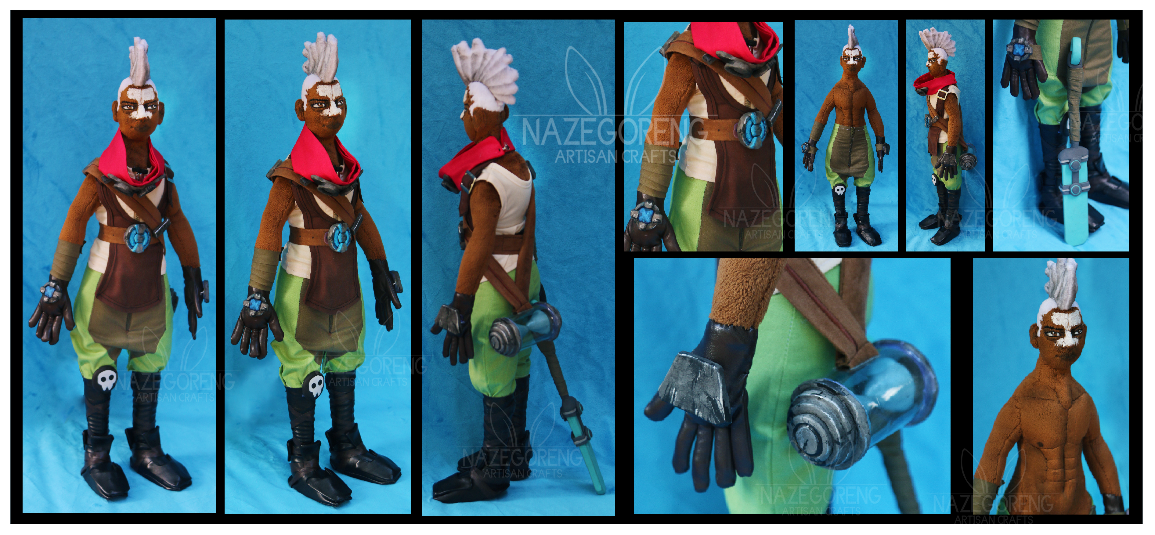 LoL Ekko Custom Plush