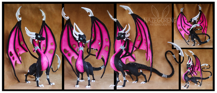 Corrupted Cynder Custom Plush