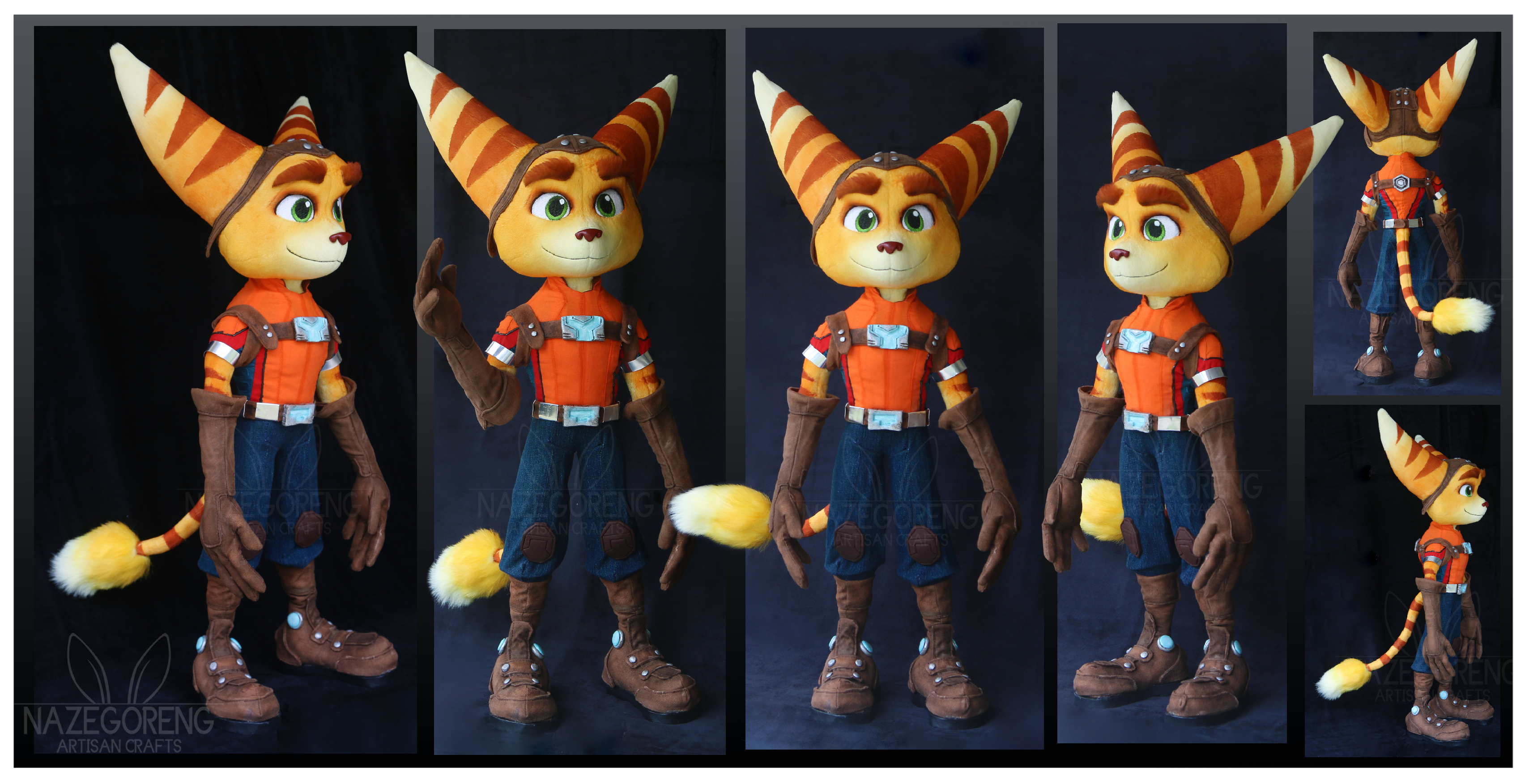 Ratchet and online clank plush