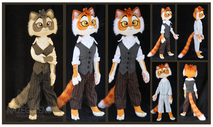 Lackadaisy: Freckle Custom Plush by Nazegoreng