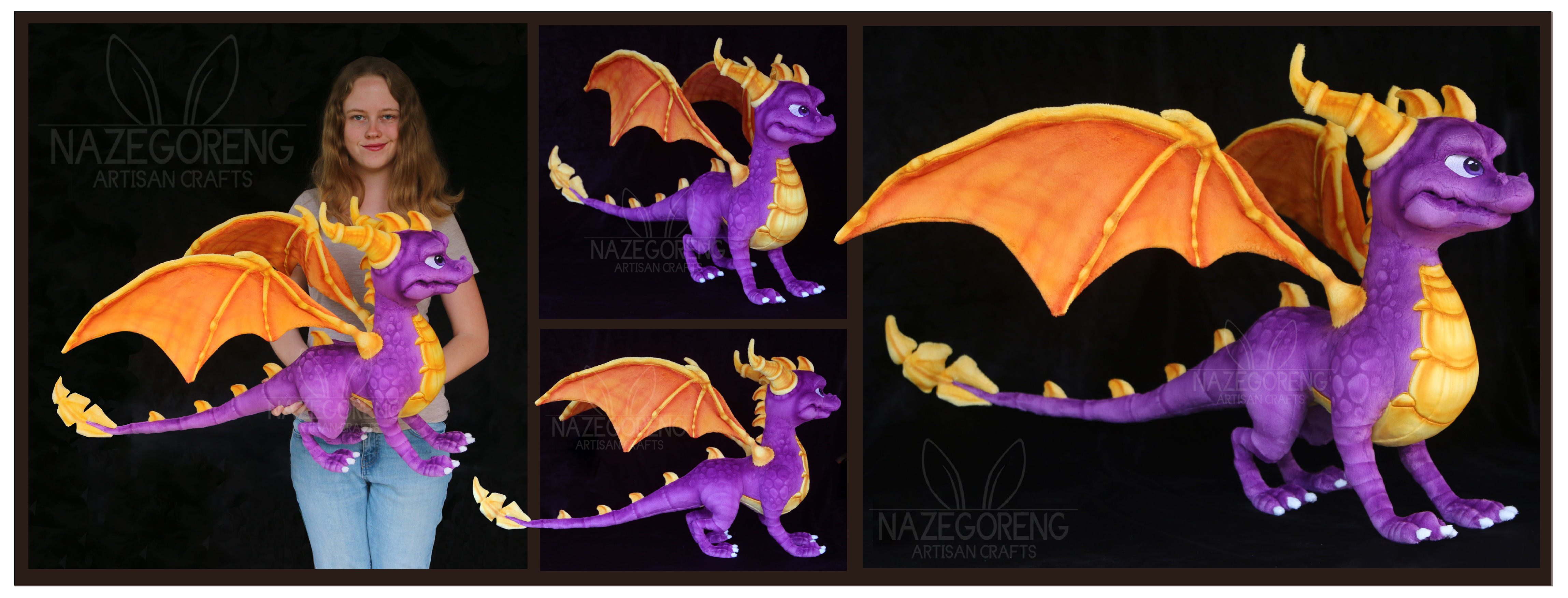 Spyro Custom Plush