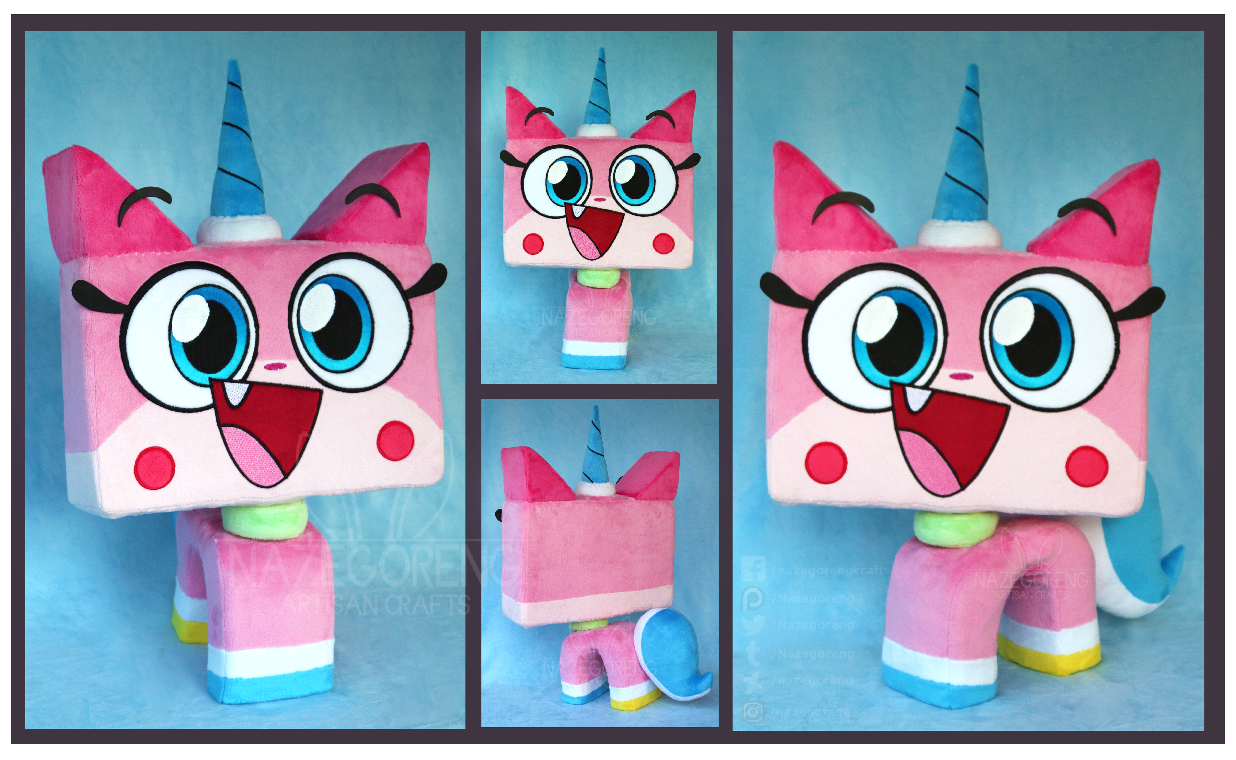 Princess Unikitty Custom Plush