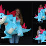 Giant Feraligatr Custom Plush