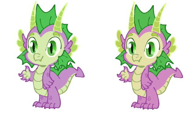 MLP Redesign/AU - Spike the Dragon by vulpiscaniss on DeviantArt
