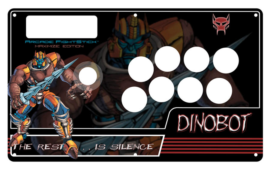 Dinobot Fightstick Template by Bonsaw on DeviantArt Dinobot Fightstick Template by Bonsaw on DeviantArt