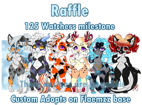 125 Watchers Raffle [CLOSED!!]