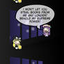 Patchouli's anti-theft system