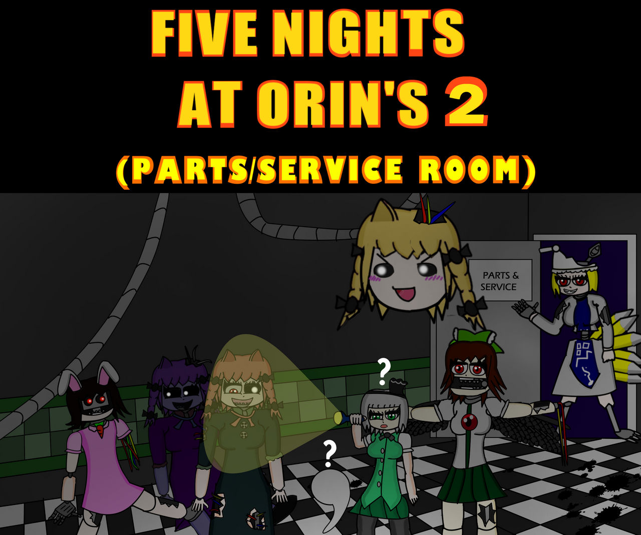 Five Nights at Orins 2 (Parts/Service room)