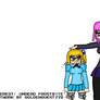 Claire making fun of Tanaka's height
