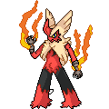 Mega Blaziken Scratch Sprite