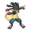 Mega Lucario Scratch Sprite