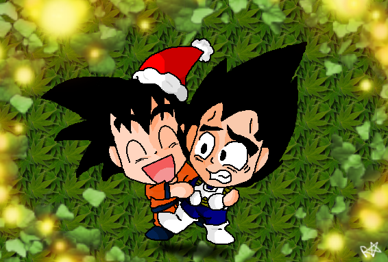 Goku and Vegeta - Christmas Cheer! by Rainstar-123 on DeviantArt Goku and Vegeta - Christmas Cheer! by Rainstar-123 on DeviantArt