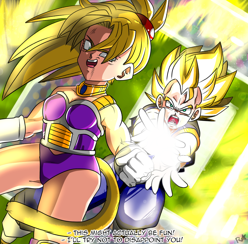 SSJ Tournament Kai Vegeta Junior vs Kiara by Rainstar 123 on