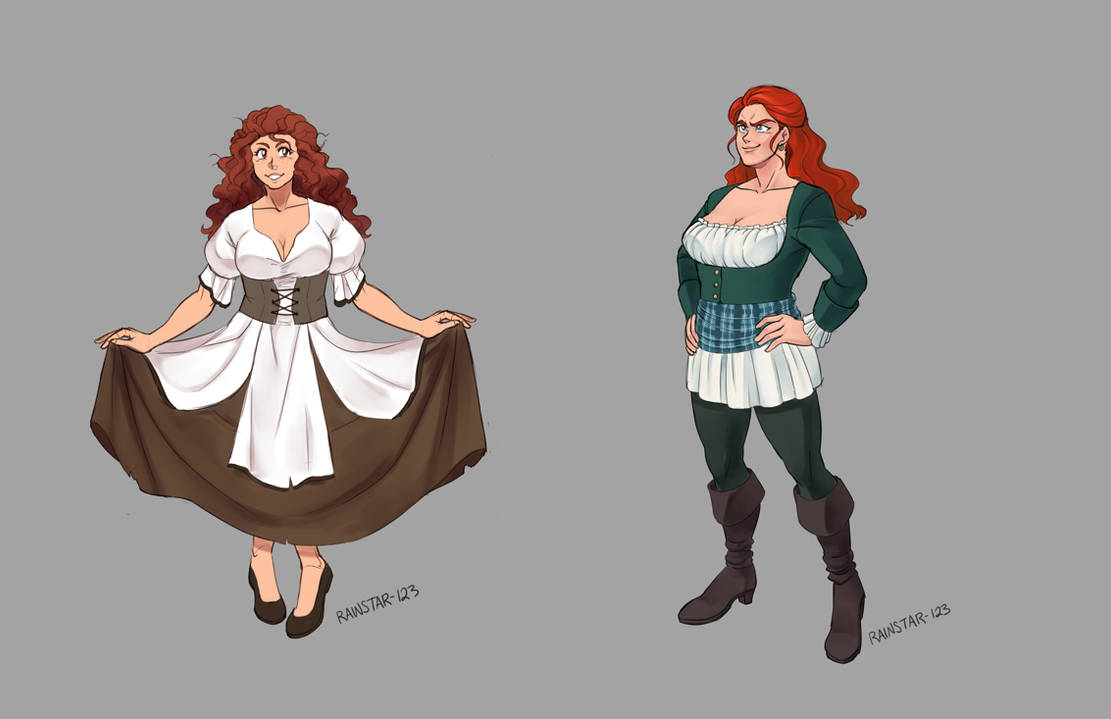 Brigitta and Scarlett Ann by Rainstar123 on DeviantArt