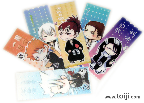 Bleach PVC bookmark