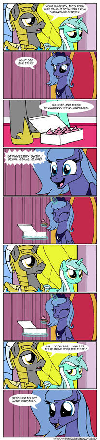 Luna's royal duties