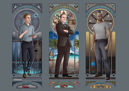 Art Nouveau - Agents of SHIELD Men