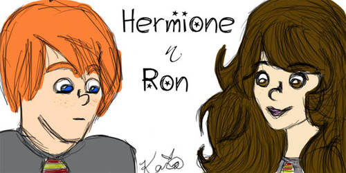 Ron and Hermione