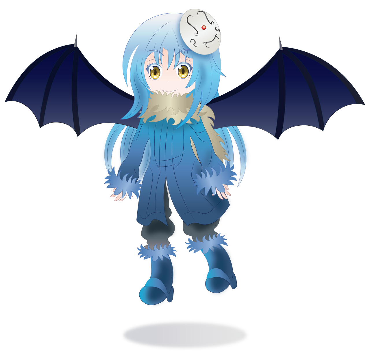 Rimuru Tempest Chibi by SlimeLordRimurushion on DeviantArt