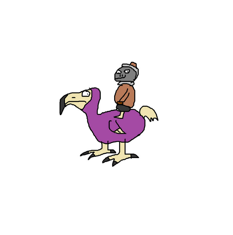 Dodo Rider Zombie by Packers99 on DeviantArt