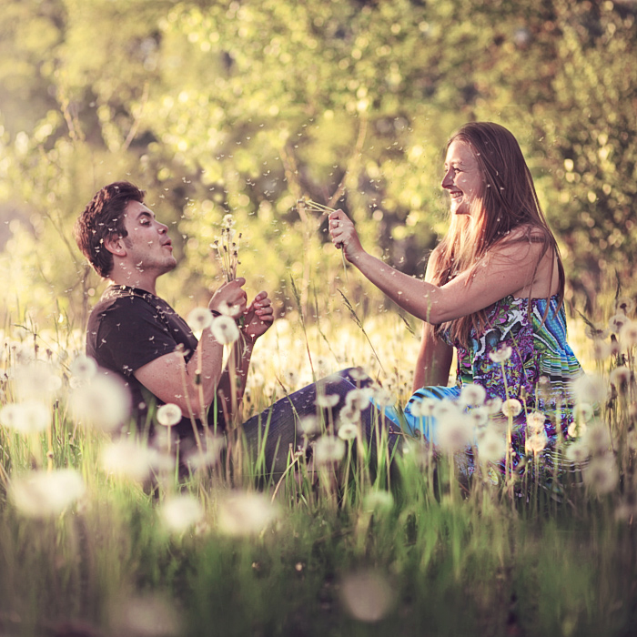 Singin' with dandelions..