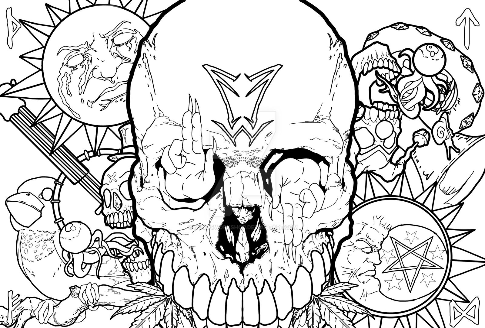 Numus Workshop coloring page by NumusWorkshop on DeviantArt
