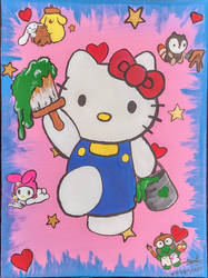 Hello Kitty commission 