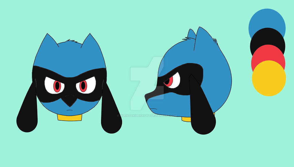 Perler Head Riolu Riolu head ref by SilentAnimeKnight on DeviantArt
