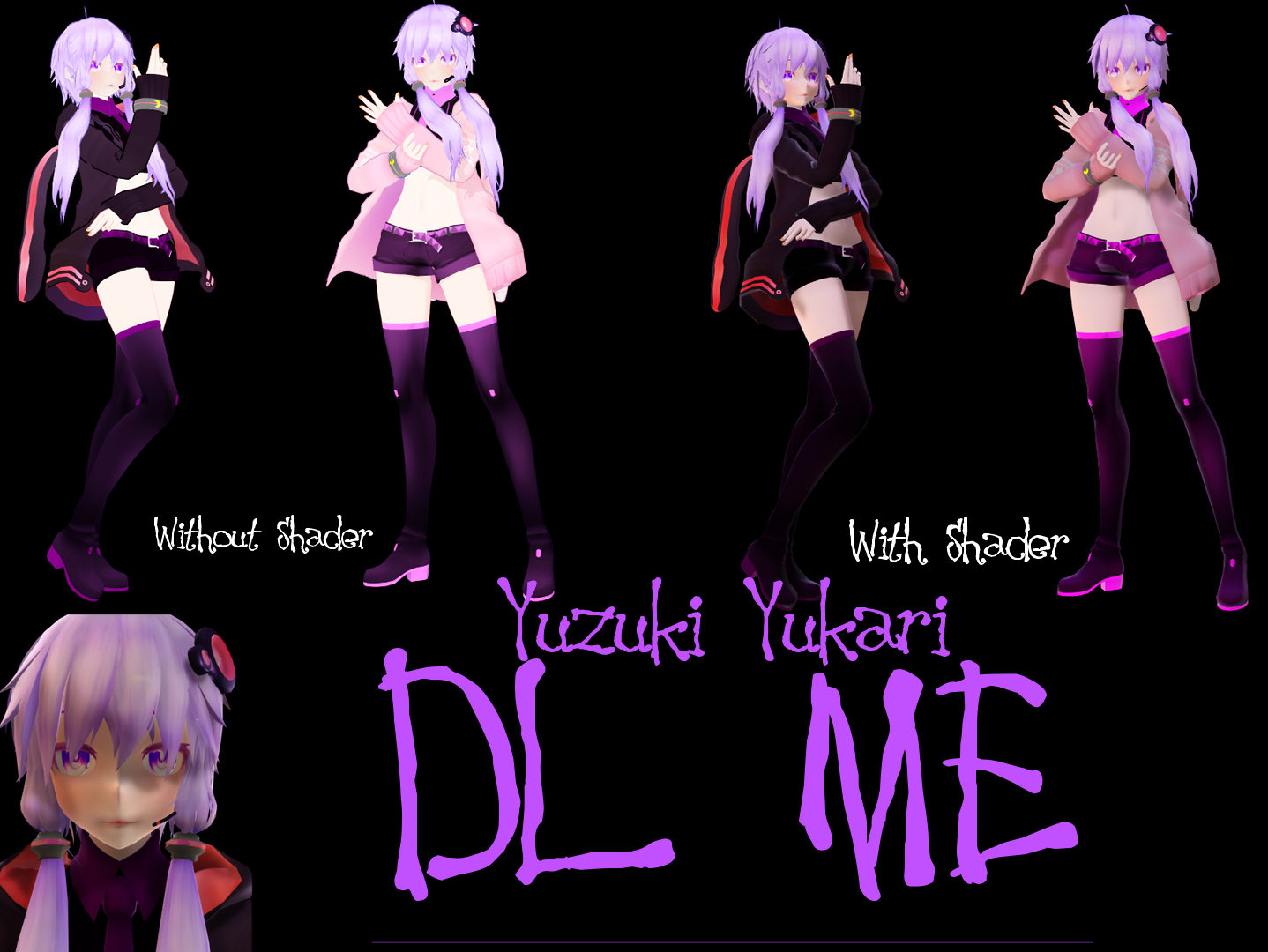 [MMD] Yuzuki Yukari Casual (+DL)