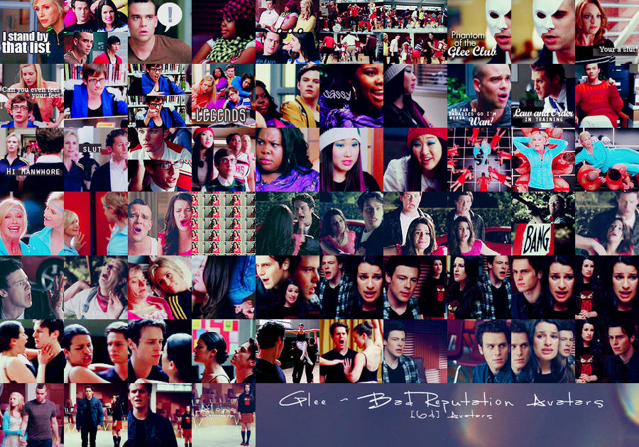 64-Glee 1x17 avatars