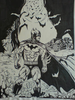 Batman Commission - Inks