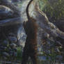 Melanistic Tiger - Light up the Dark
