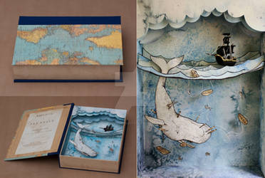 Moby Dick Shadowbox