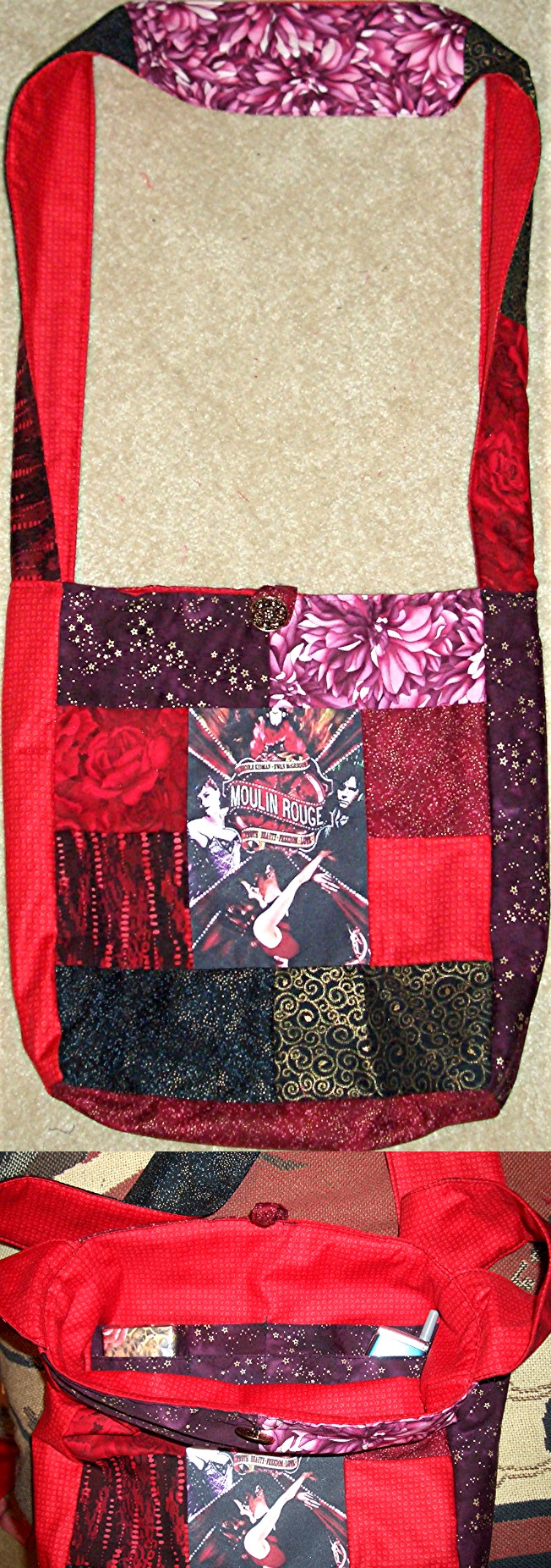 Moulin Rouge Patchwork Bag