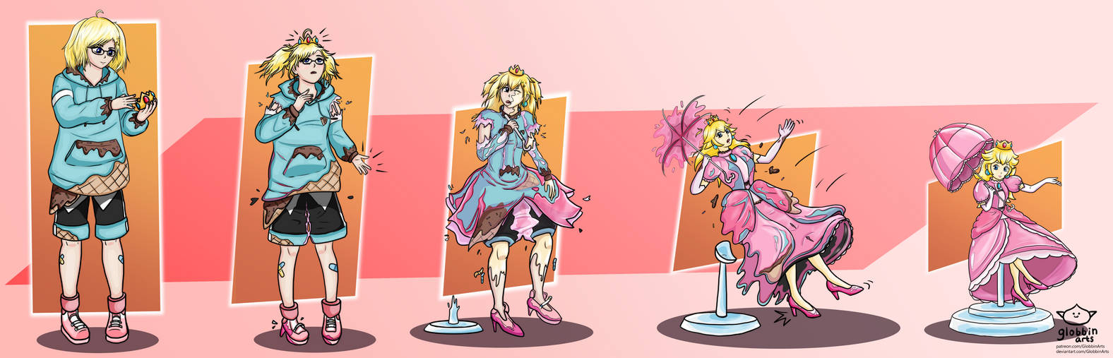 CMSN Princess Peach Figurine TF By GlobbinArts On DeviantArt cmsn-princess-peach-figurine-tf-by-globbinarts-on-deviantart