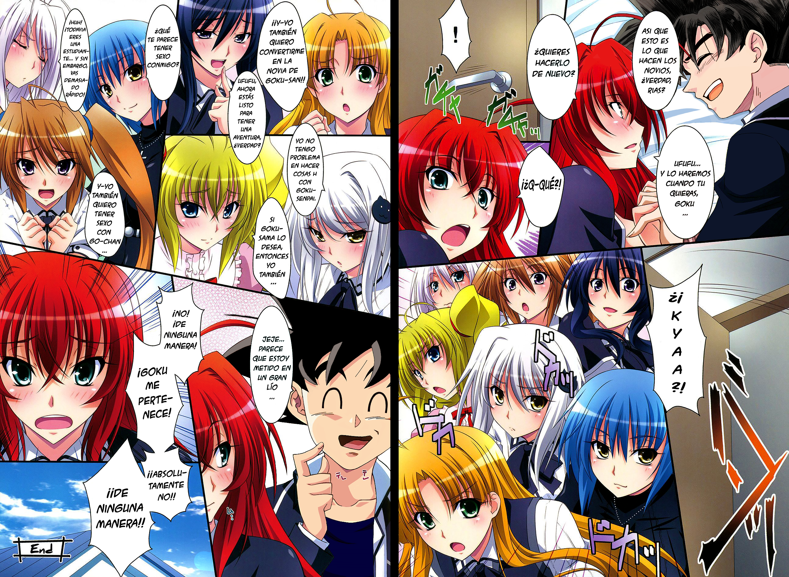 Nuesta primera vez (Goku x Rias) by BARTMAN1991 on DeviantArt Nuesta primera vez (Goku x Rias) by BARTMAN1991 on DeviantArt