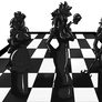 Chess Board Girls Black