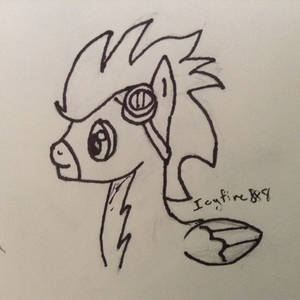 Soarin'  (MLP fan art sketch)