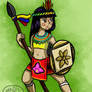 Warrior-Indigena-ColombianNative