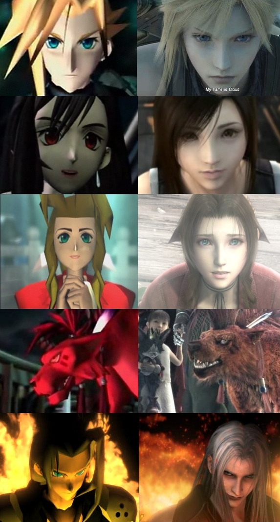 FFVII Comparisons