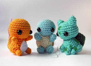 Chibi First Generation Starters