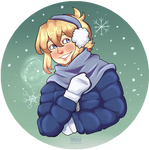 Snowy Smile By Tr0n1ka by TheNaughtyFish